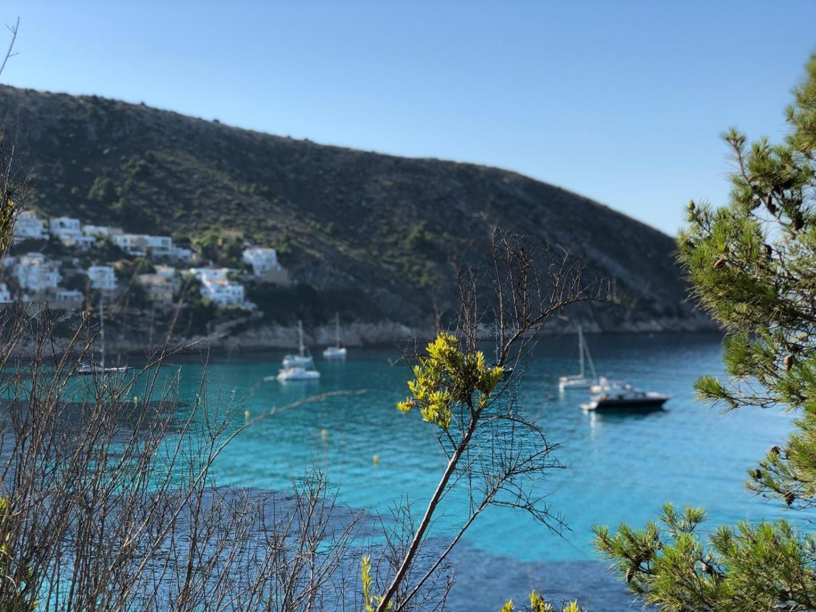 Primera Linea De Playa Moraira Exteriör bild